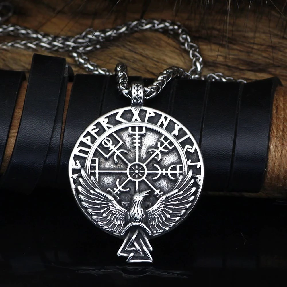 Pendentif Corbeau Vegvisir 5 Pendentif Corbeau Vegvisir – Image 3
