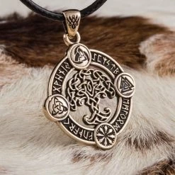 Pendentif Arbre Yggdrasil En Bronze 10 Pendentif Arbre Yggdrasil En Bronze -vêtements Soldes Magasin pendentif viking en bronze yggdrasil