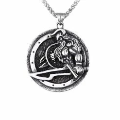 Pendentif Guerrier Viking Légendaire