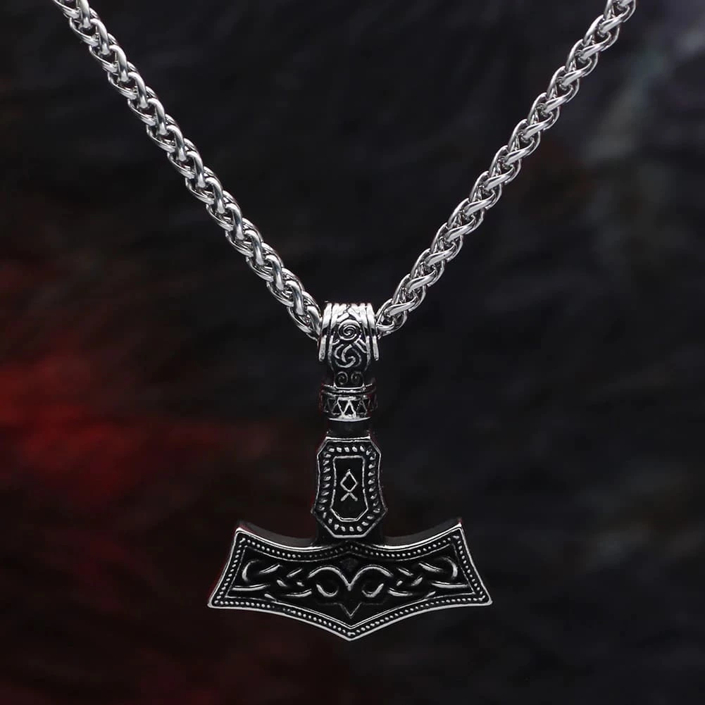Pendentif Marteau De Thor Rune Odal 7 Pendentif Marteau De Thor Rune Odal – Image 5