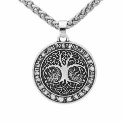 Pendentif Viking Yggdrasil
