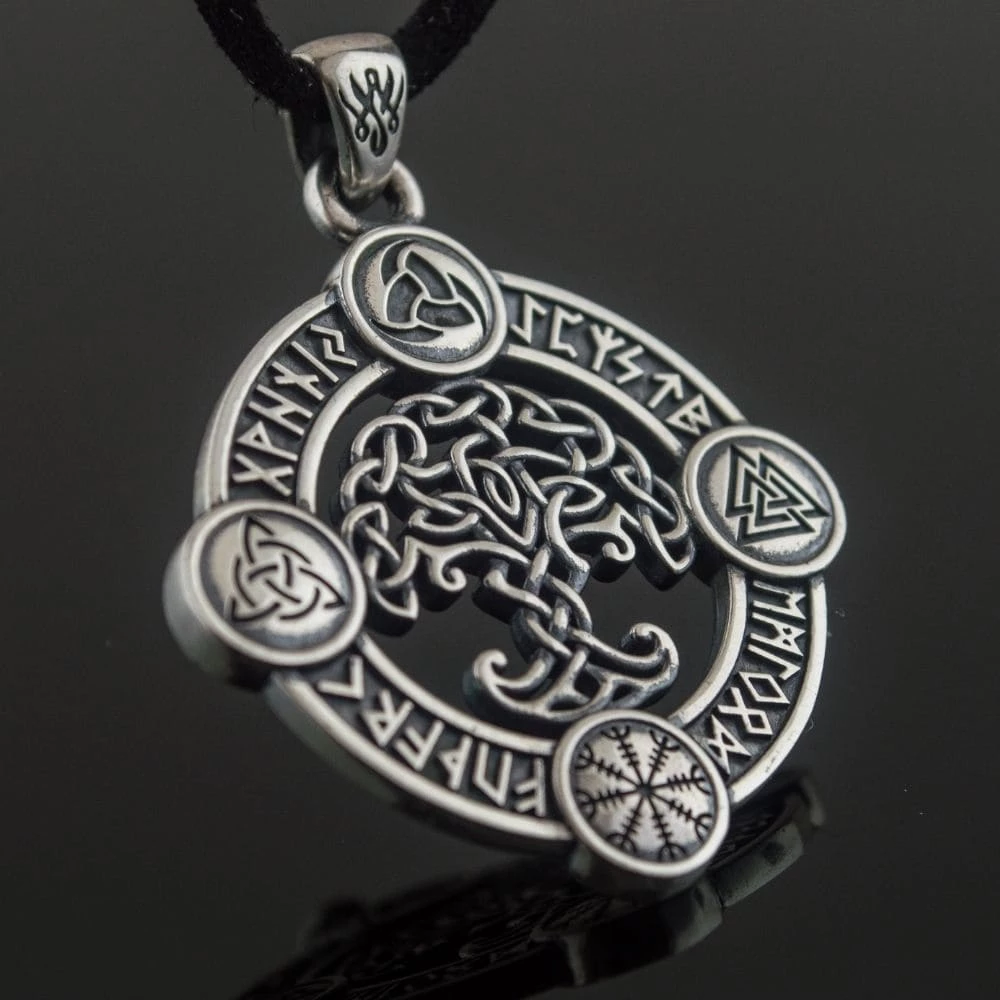 Pendentif Yggdrasil En Argent 5 Pendentif Yggdrasil En Argent – Image 3