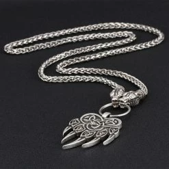 Collier Griffes D'Ours 5 Collier Griffes D'Ours -vêtements Soldes Magasin pendentif viking patte ours