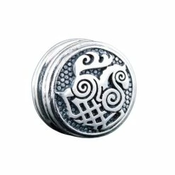 Perle Viking - Perle à Barbe Sleipnir En Argent