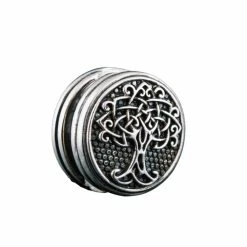 Perle Viking - Perle De Barbe Yggdrasil En Argent