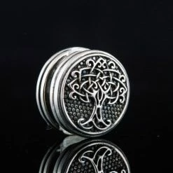 Perle Viking - Perle De Barbe Yggdrasil En Argent 8 Perle Viking - Perle De Barbe Yggdrasil En Argent -vêtements Soldes Magasin perle de barbe yggdrasil