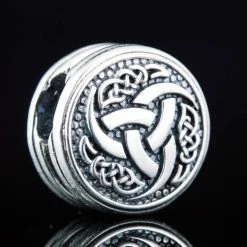 Perle Viking - Perle Nordique Symbole Des Trois Cornes 8 Perle Viking - Perle Nordique Symbole Des Trois Cornes -vêtements Soldes Magasin perle nordique