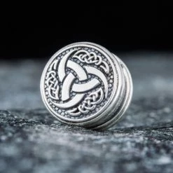 Perle Viking - Perle Nordique Symbole Des Trois Cornes 9 Perle Viking - Perle Nordique Symbole Des Trois Cornes -vêtements Soldes Magasin perle symbole nordique