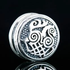 Perle Viking - Perle à Barbe Sleipnir En Argent 7 Perle Viking - Perle à Barbe Sleipnir En Argent -vêtements Soldes Magasin perle viking de barbe