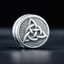 Perle Viking - Perle Symbole Triquetra 9 Perle Viking - Perle Symbole Triquetra -vêtements Soldes Magasin perle viking triquetra en argent
