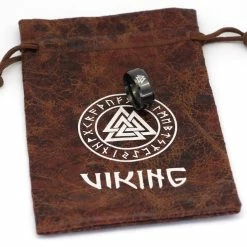 Anneau Marque Du Valhalla 9 Anneau Marque Du Valhalla -vêtements Soldes Magasin pochette anneau valknut