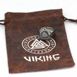 Bague Symbole Valknut 14 Bague Symbole Valknut -vêtements Soldes Magasin pochette bague symbole valknut
