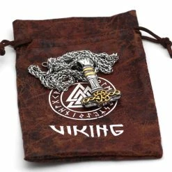 Pendentif Marteau De Guerre Viking 11 Pendentif Marteau De Guerre Viking -vêtements Soldes Magasin pochette en cuir pendentif viking