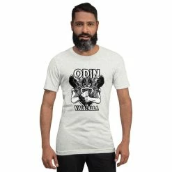 T-shirt Dieu Odin Valhalla -vêtements Soldes Magasin t shirt dieu odin