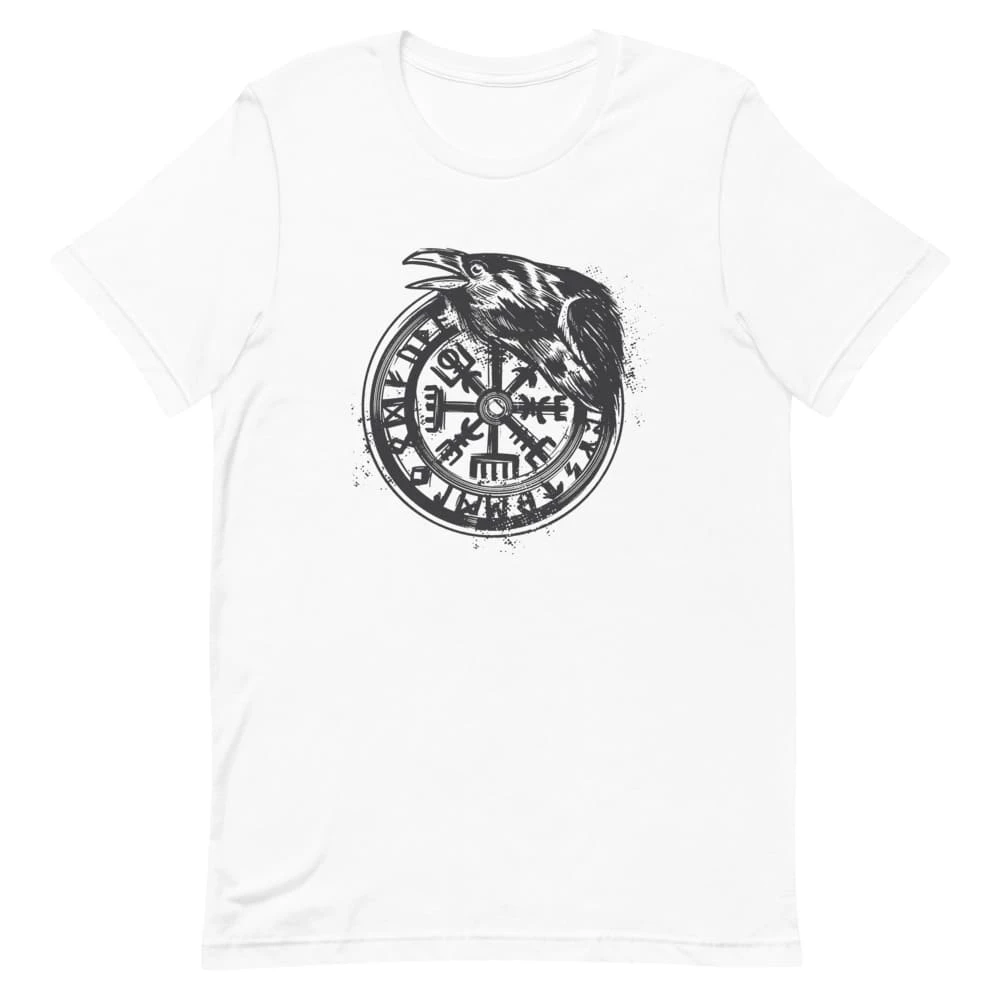 T-shirt Corbeau Vegvisir 3 T-shirt Corbeau Vegvisir