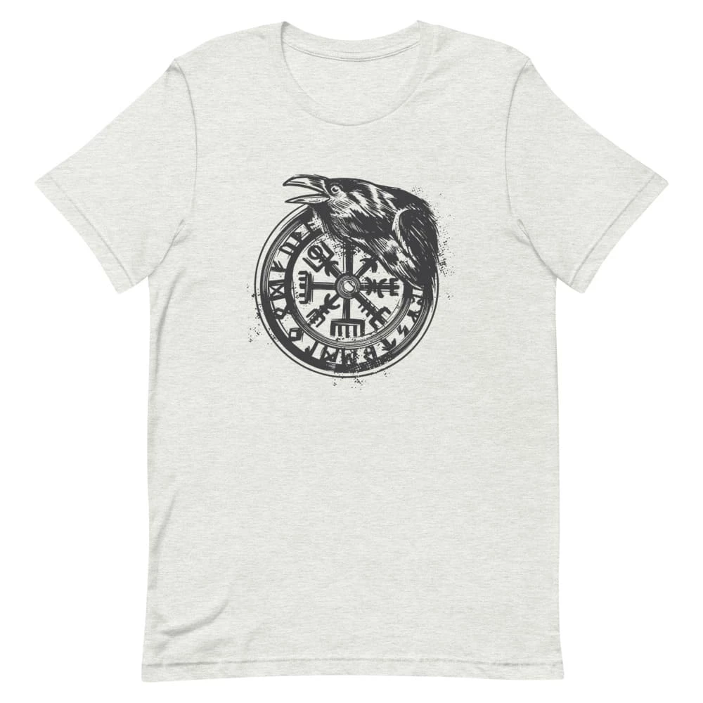 T-shirt Corbeau Vegvisir 4 T-shirt Corbeau Vegvisir – Image 2