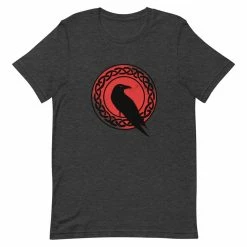 T-shirt Corbeau D'Odin 6 T-shirt Corbeau D'Odin -vêtements Soldes Magasin t shirt viking symbole corbeau