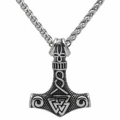 Pendentif Marteau Symbole Valknut