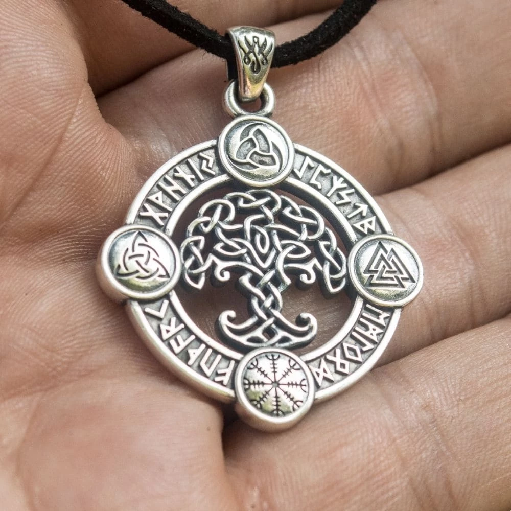 Pendentif Yggdrasil En Argent 7 Pendentif Yggdrasil En Argent – Image 5